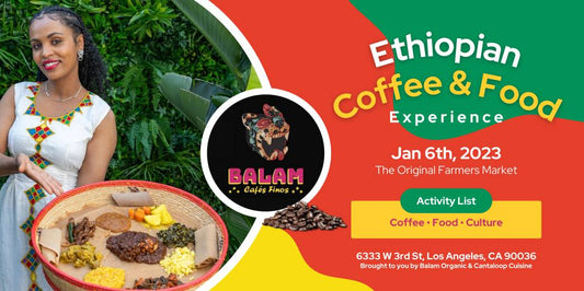 Ethiopian Coffee and Food Culture at the Original Farmers Market